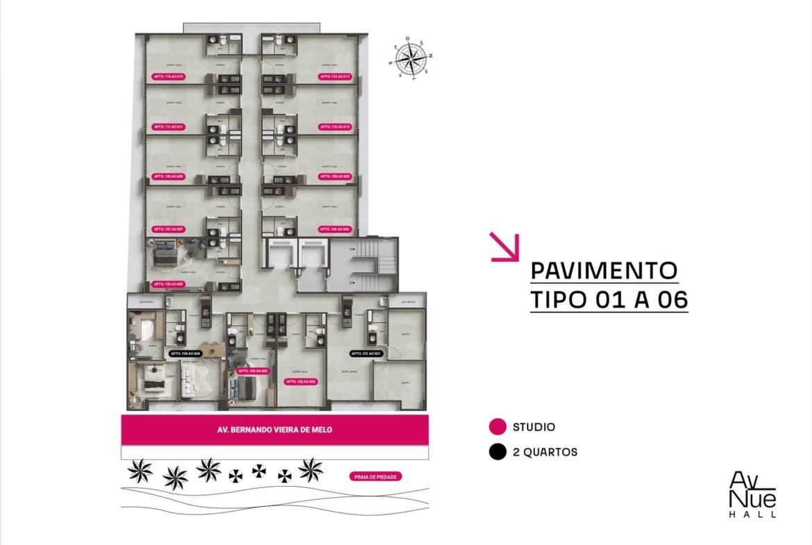 Apartamento a Venda em Piedade AvNue Hall