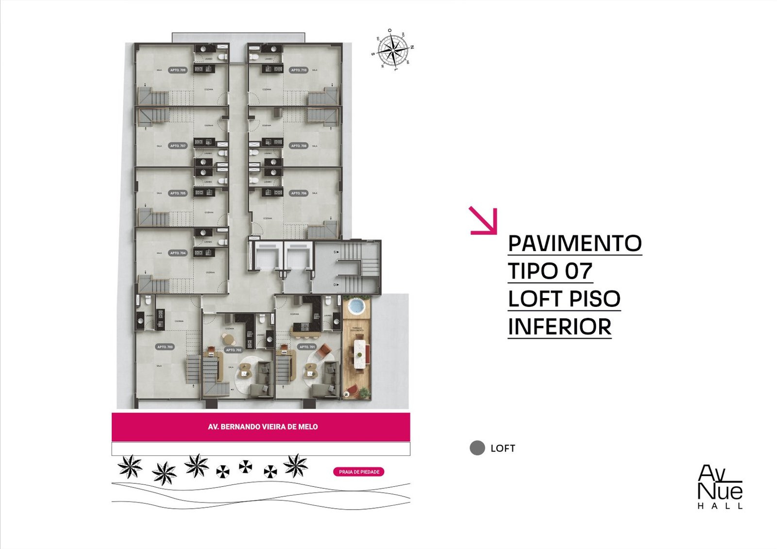 Apartamento a Venda em Piedade AvNue Hall