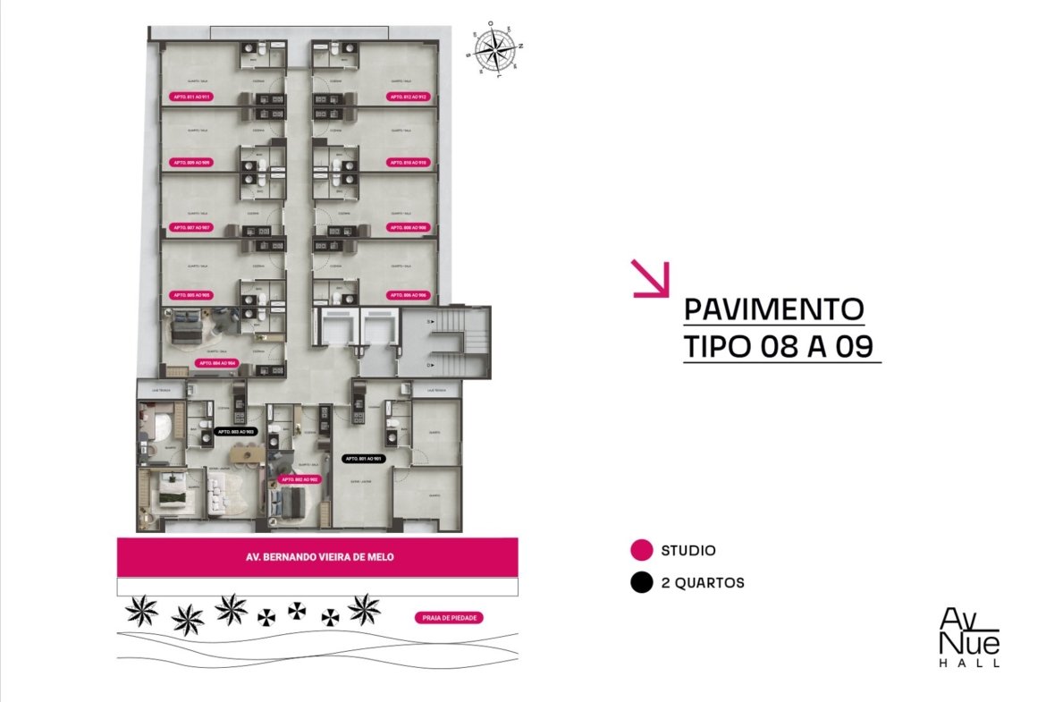 Apartamento a Venda em Piedade AvNue Hall