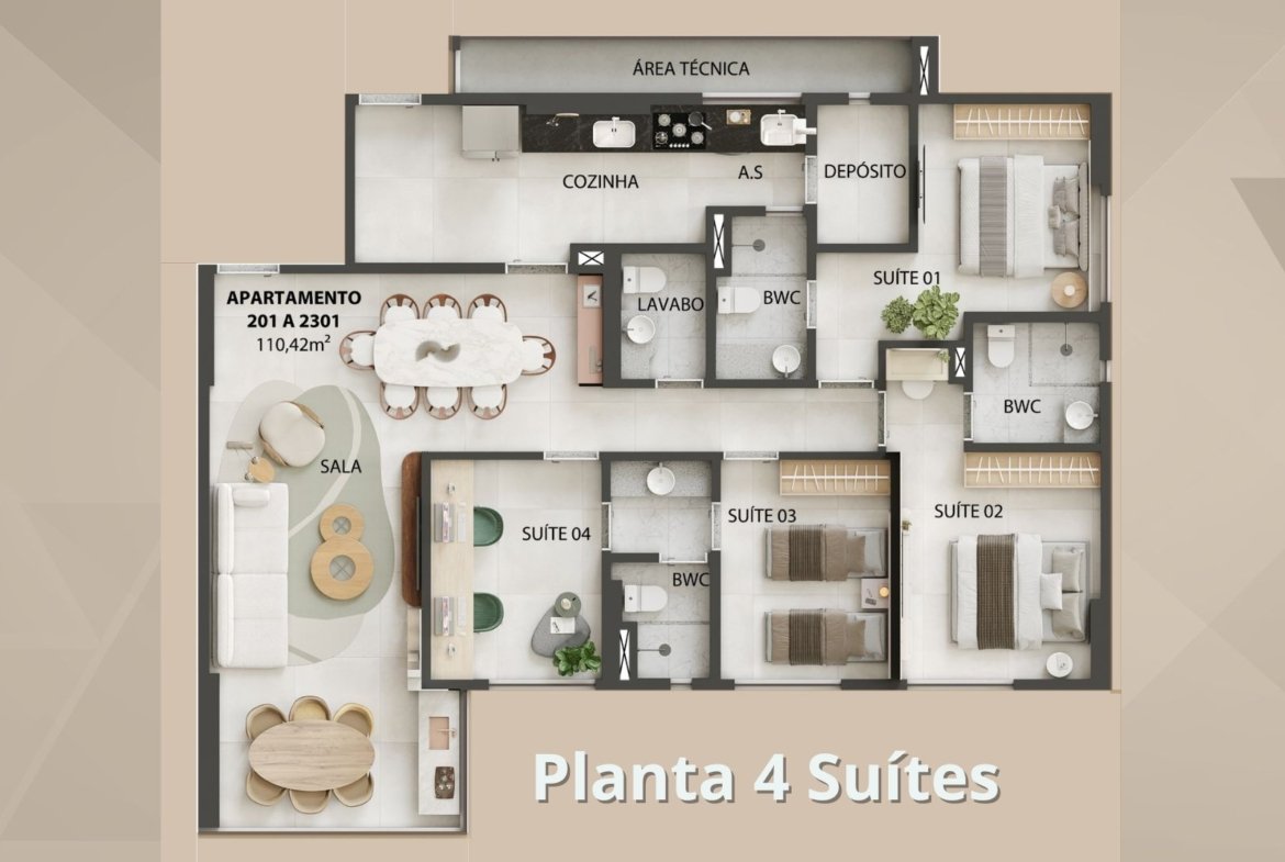 Apartamento à Venda em Boa Viagem Costa Escandinava