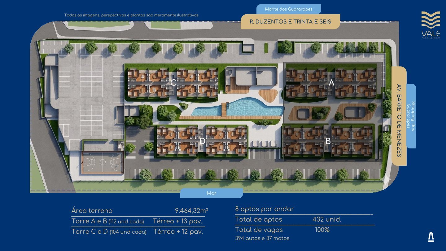 10 Apartamento a Venda em Piedade Vale dos Guararapes