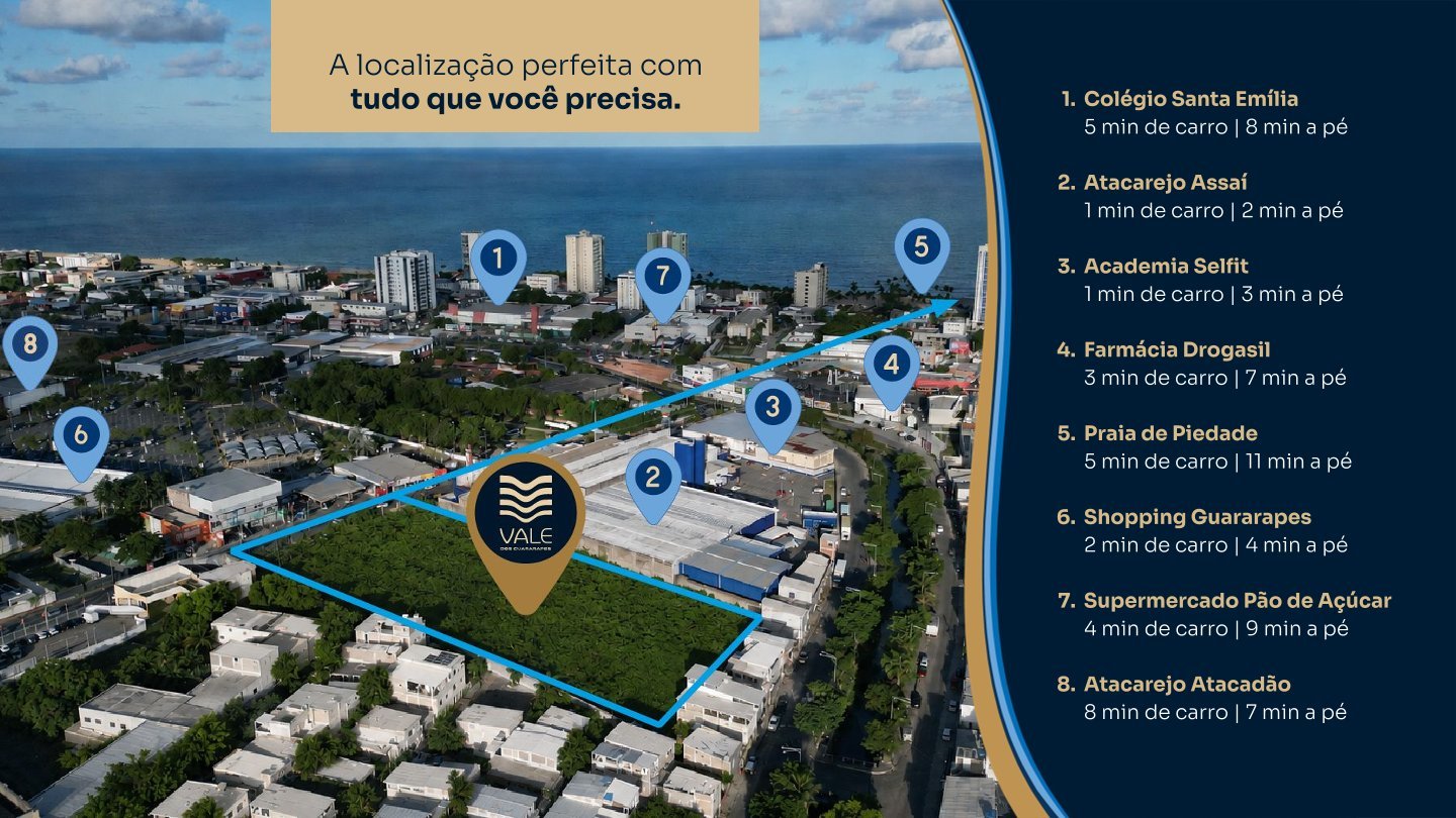3 Apartamento a Venda em Piedade Vale dos Guararapes