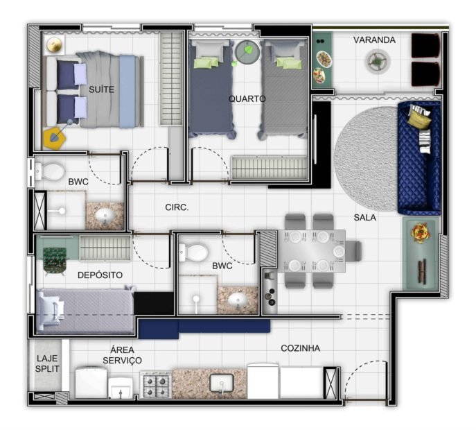 Apartamento a Venda no Cordeiro Nina e Nara