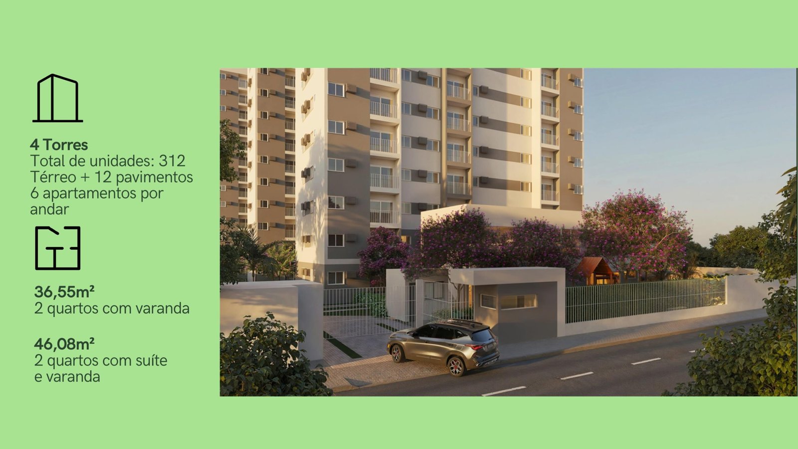 Apartamento Minha Casa Minha Vida no Barro