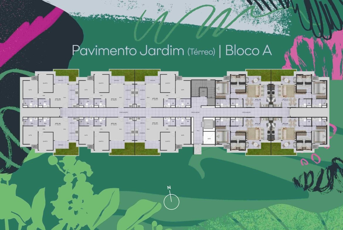 Apartamento à Venda na Iputinga Pátio Camino