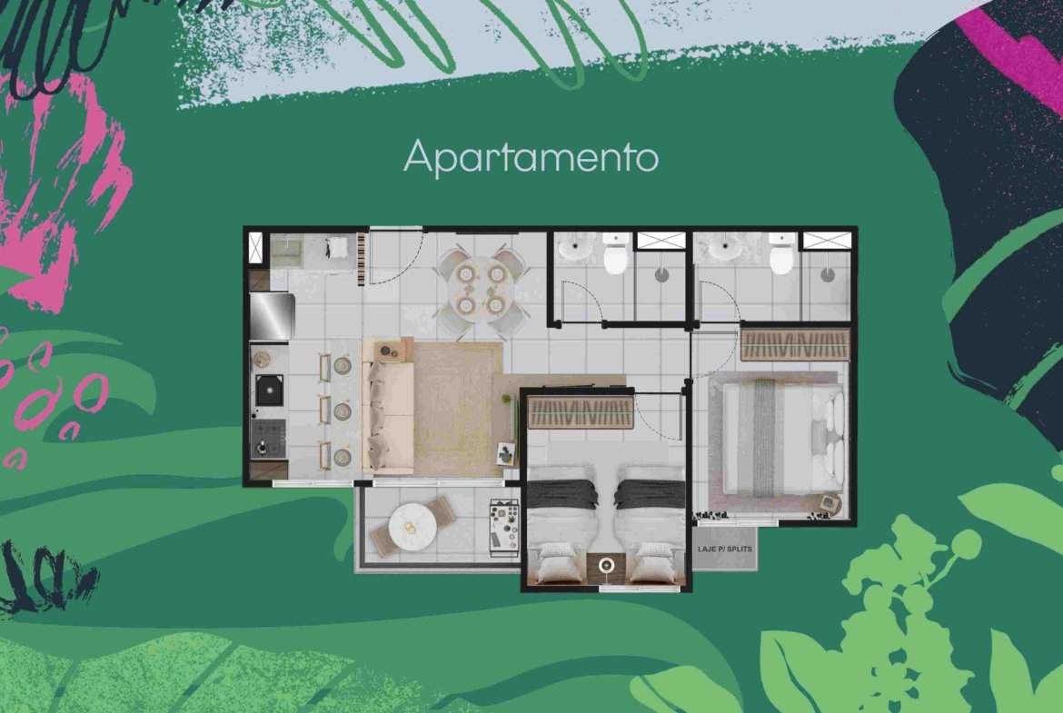 Apartamento à Venda na Iputinga Pátio Camino