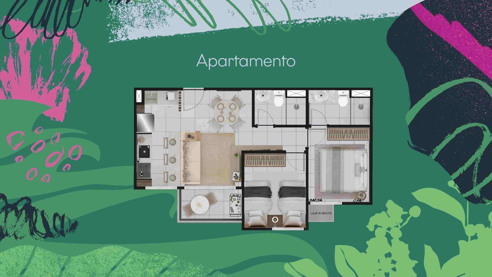 Apartamento à Venda na Iputinga Pátio Camino