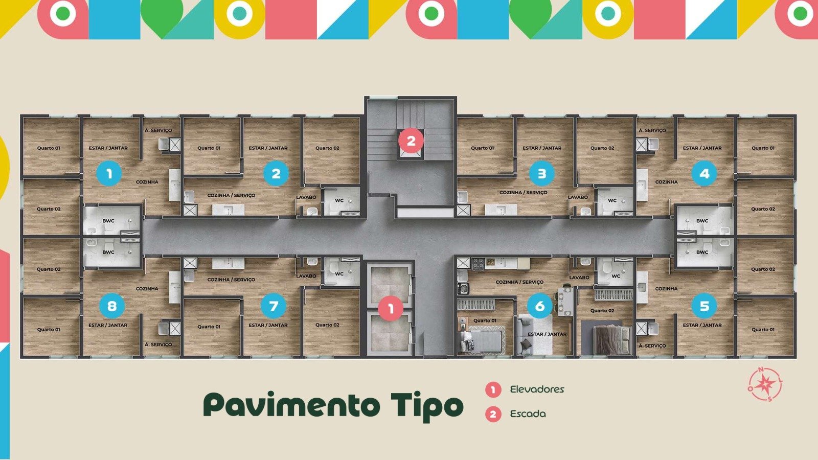 Apartamento Minha Casa Minha Vida em San Martin