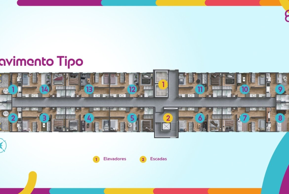 Apartamento Minha Casa Minha Vida na Estância Recife