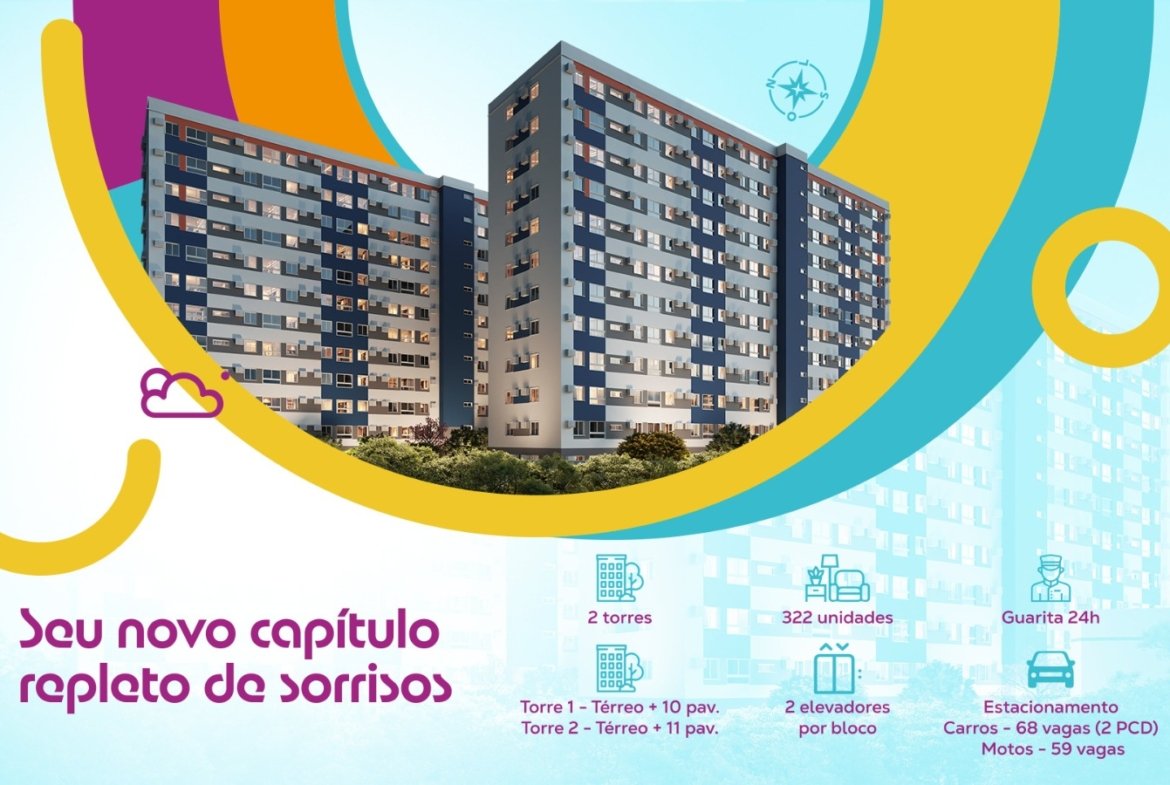 Apartamento Minha Casa Minha Vida na Estância Recife
