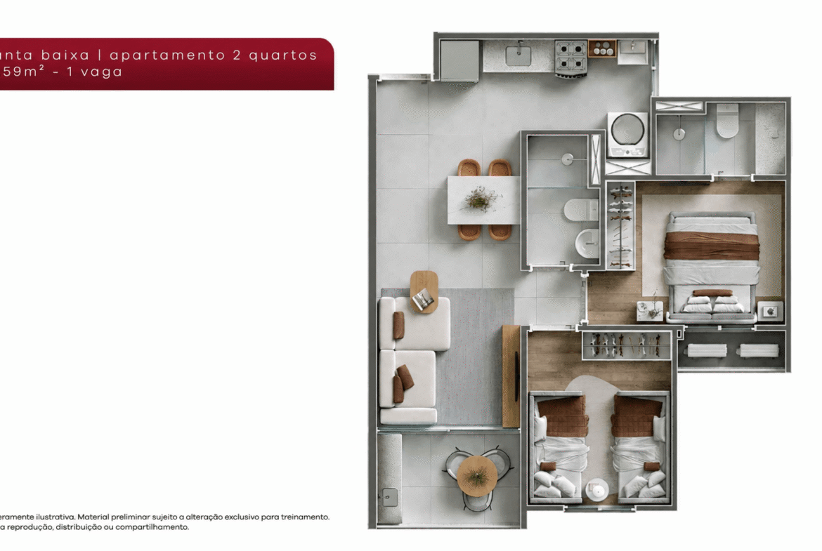 Apartamento a Venda na Caxangá Life Club