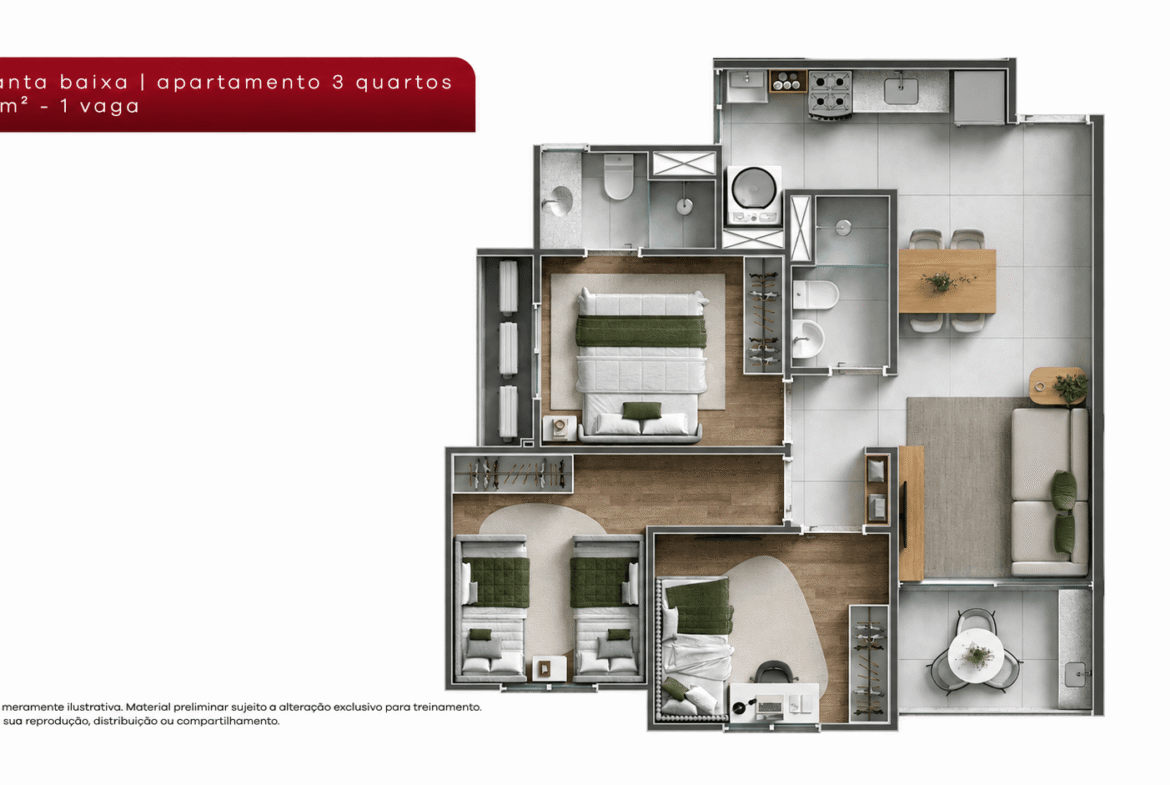 Apartamento a Venda na Caxangá Life Club