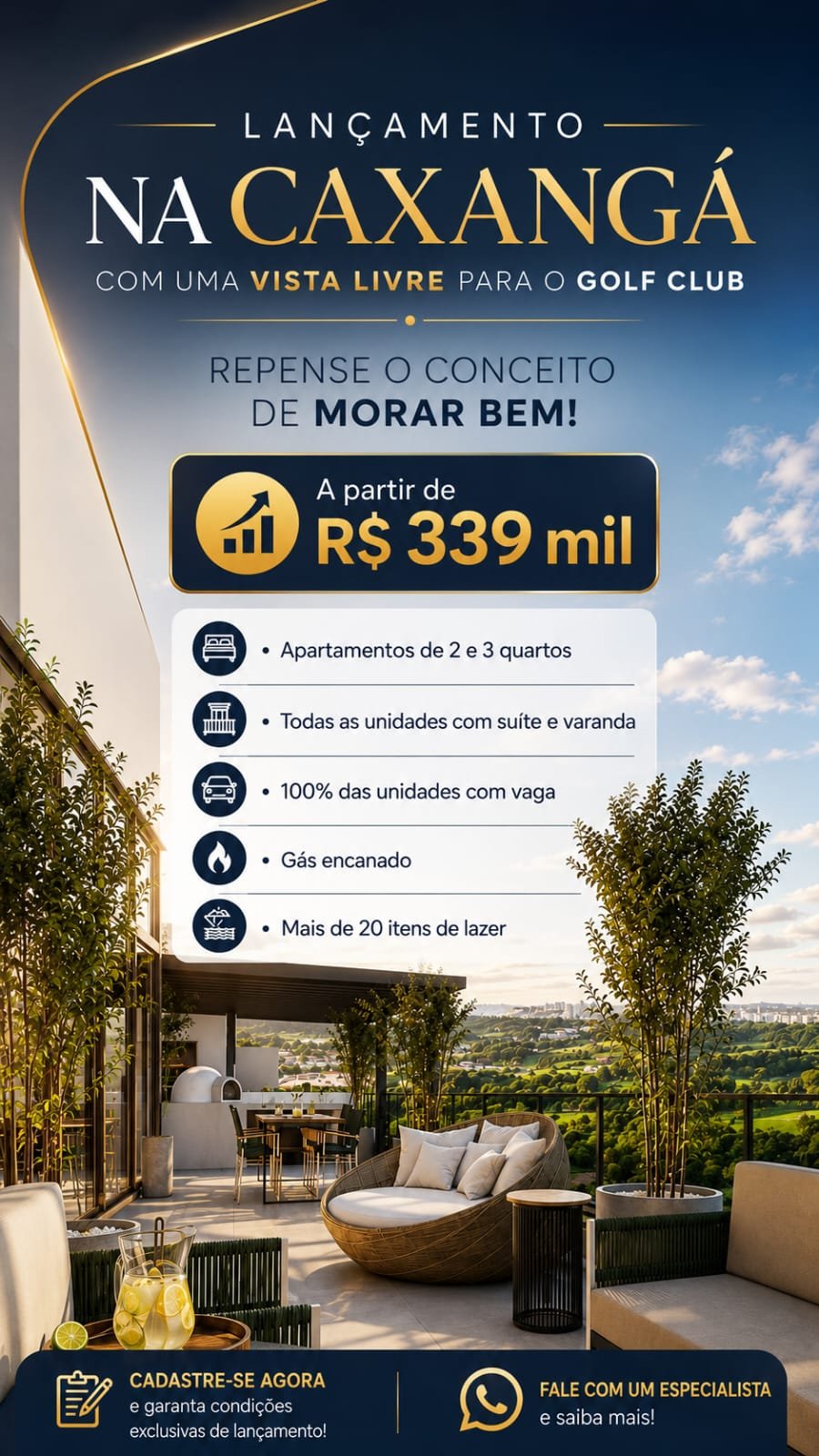 Apartamento a Venda na Caxangá Life Club