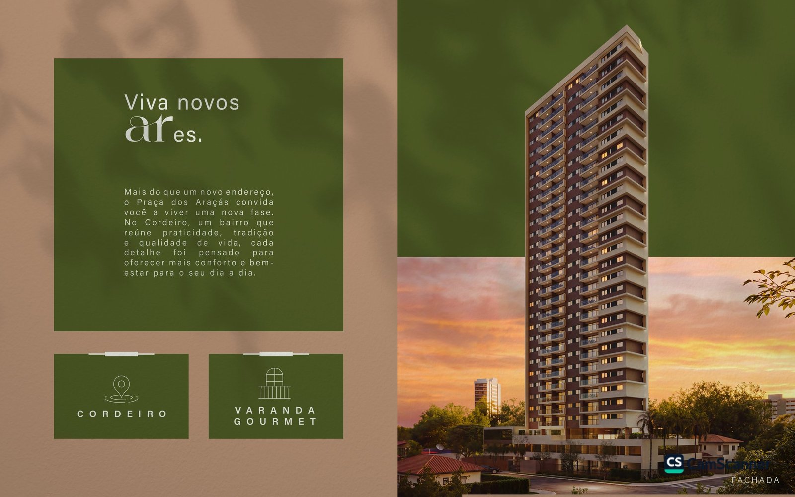 Apartamento a Venda no Cordeiro Praça dos Araçás