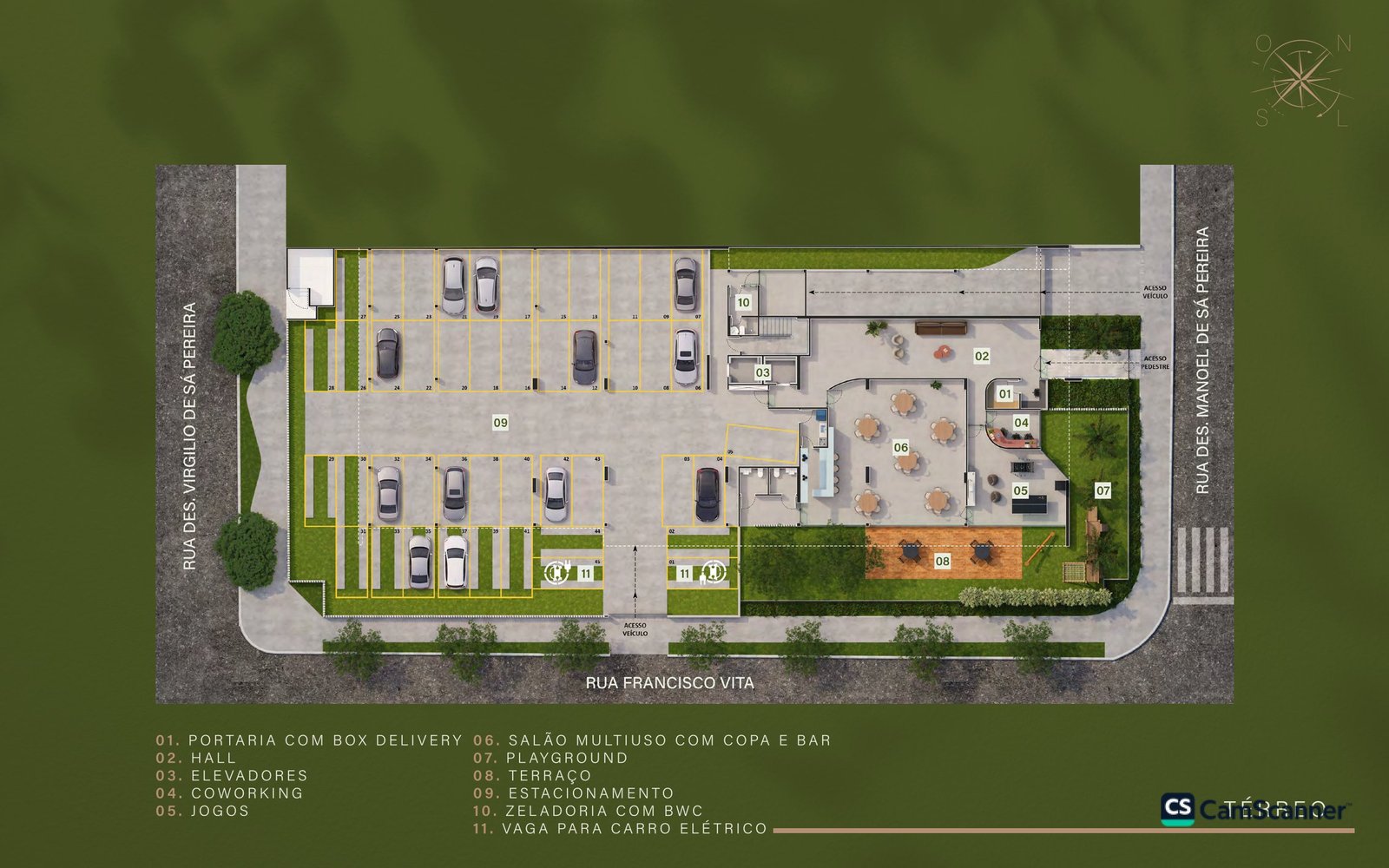 Apartamento a Venda no Cordeiro Praça dos Araçás