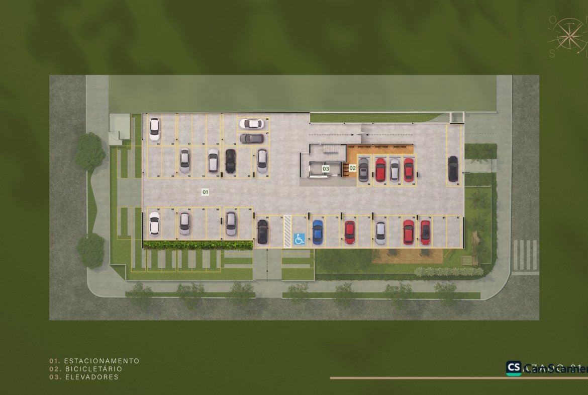 Apartamento a Venda no Cordeiro Praça dos Araçás
