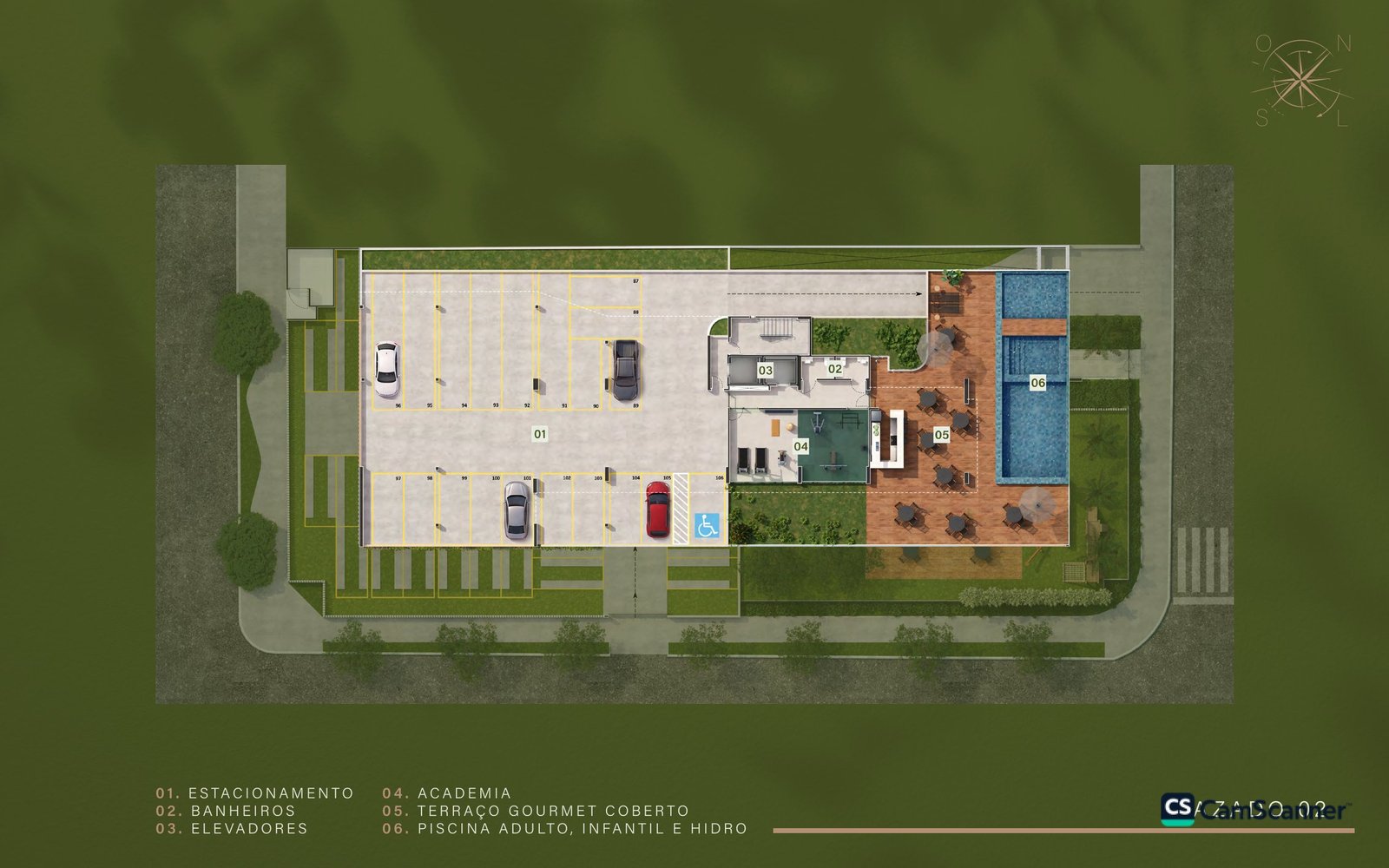Apartamento a Venda no Cordeiro Praça dos Araçás