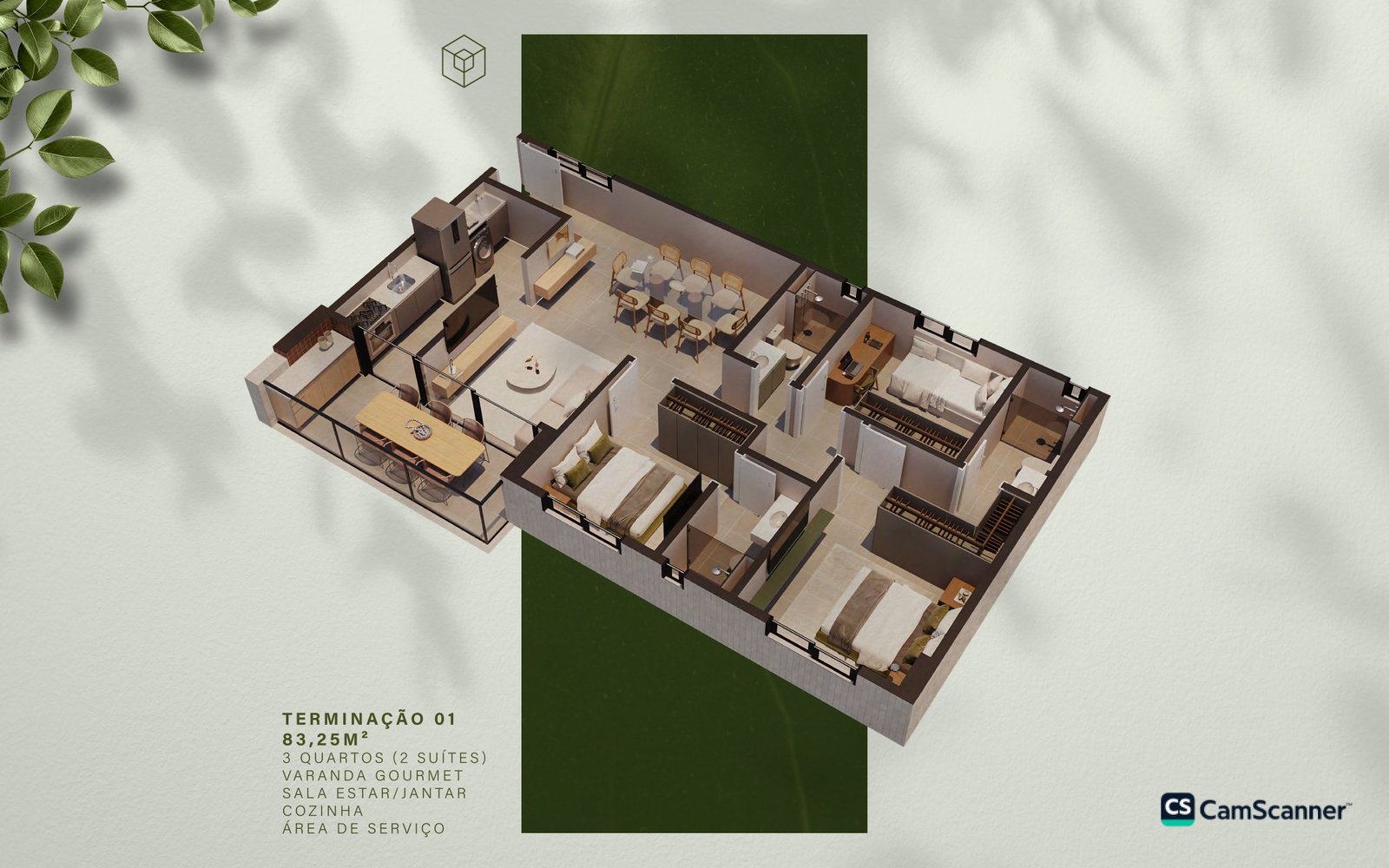 Apartamento a Venda no Cordeiro Praça dos Araçás