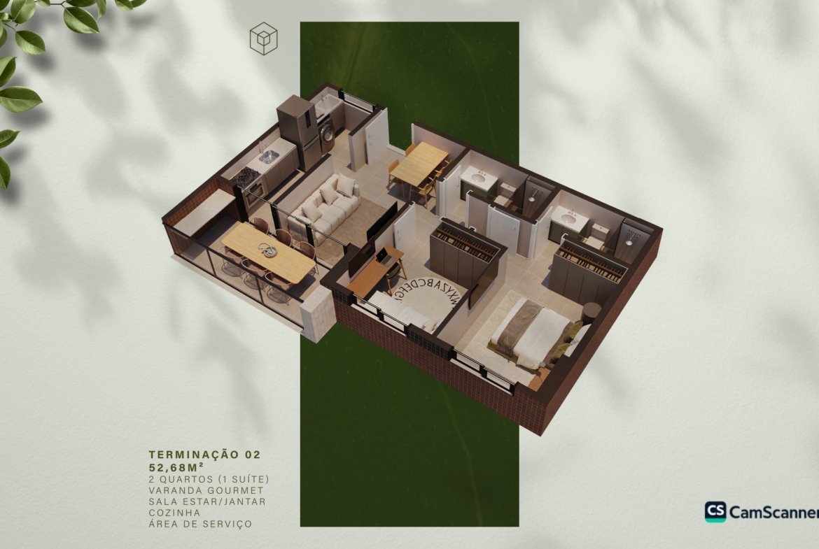 Apartamento a Venda no Cordeiro Praça dos Araçás