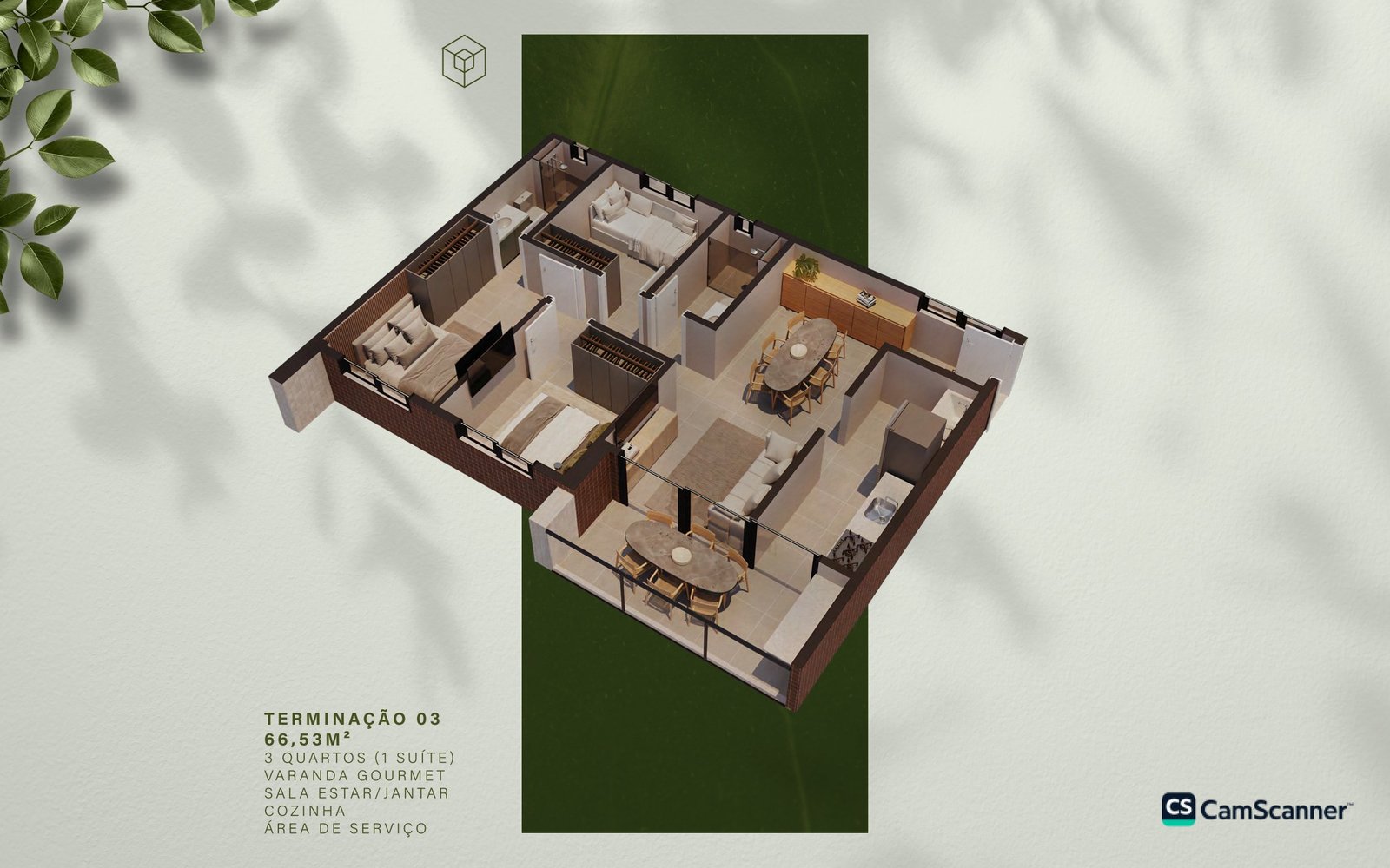 Apartamento a Venda no Cordeiro Praça dos Araçás